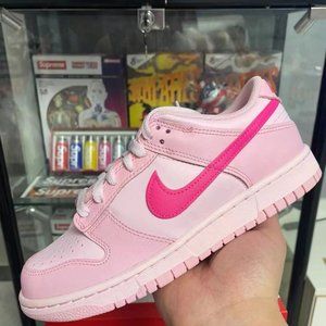 Nike Slam Dunk women's low-top pink casual sneakers